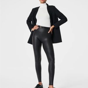 SPANX faux leather leggings